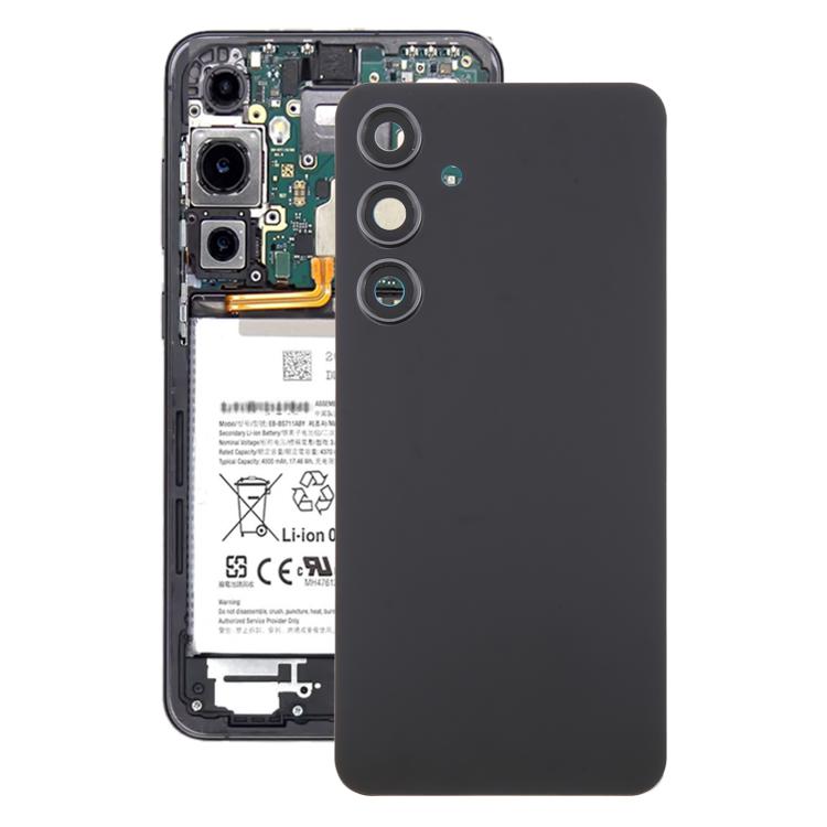 

For Samsung Galaxy S24 FE SM-S721B OEM Back Cover with Camera Lens Cover(Black)