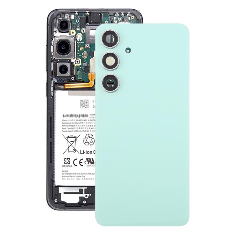 

For Samsung Galaxy S24 FE SM-S721B OEM Back Cover with Camera Lens Cover(Green)