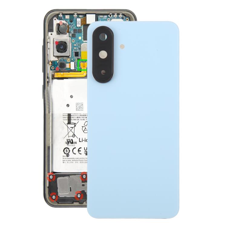 

For Samsung Galaxy A36 SM-A366B OEM Back Cover with Camera Lens Cover(Blue)