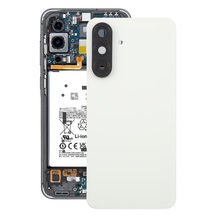 

For Samsung Galaxy A56 SM-A566B OEM Back Cover with Camera Lens Cover(White)