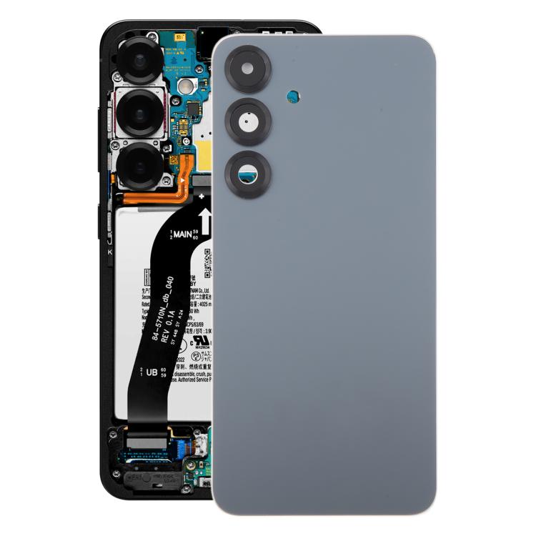 

For Samsung Galaxy S25+ SM-S936B OEM Back Cover with Camera Lens Cover(Gray)