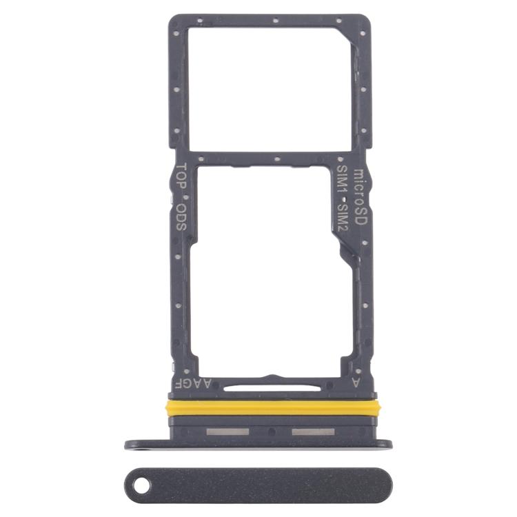 

For Samsung Galaxy A17 5G SM-A176B Original SIM + SIM / Micro SD Card Tray (Black)