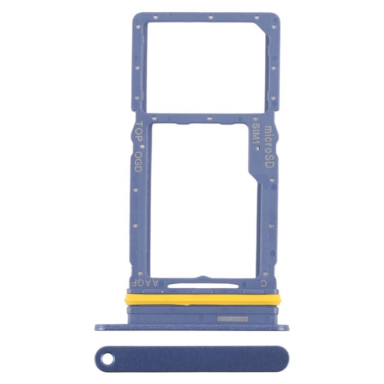 

For Samsung Galaxy A17 5G SM-A176U Original SIM + Micro SD Card Tray (Blue)
