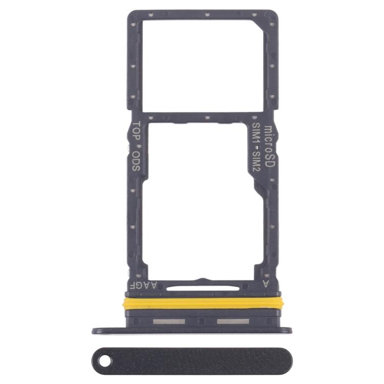 

For Samsung Galaxy A17 4G SM-A175F Original SIM + SIM / Micro SD Card Tray (Black)