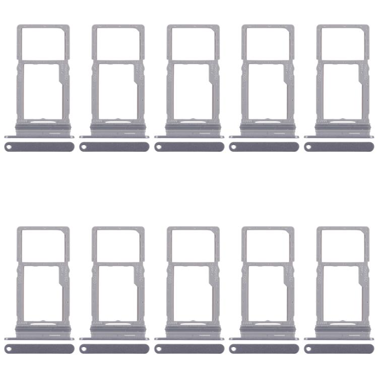 

For Samsung Galaxy M16 SM-M166P 10pcs Original SIM + Micro SD Card Tray (Grey)