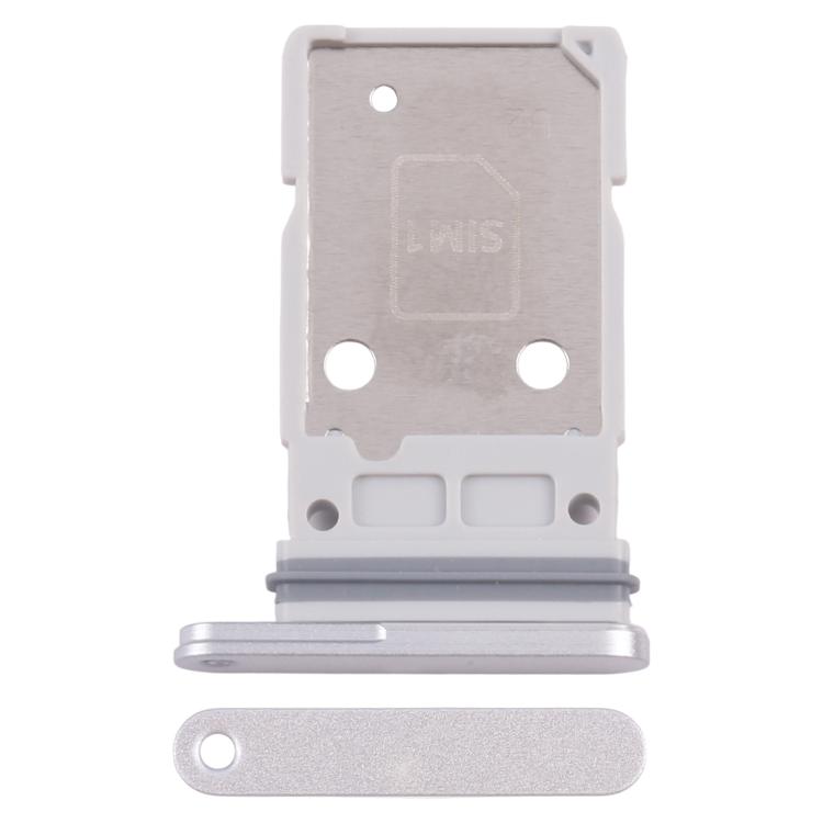 For Samsung Galaxy S25 SM-S931B Original SIM Card Tray + SIM Card Tray (White)