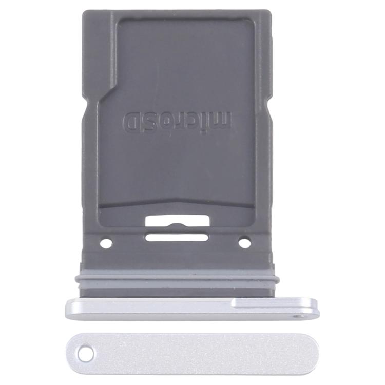 For Samsung Galaxy Tab S10 FE+ SM-X626 Original Micro SD Card Tray (Silver)