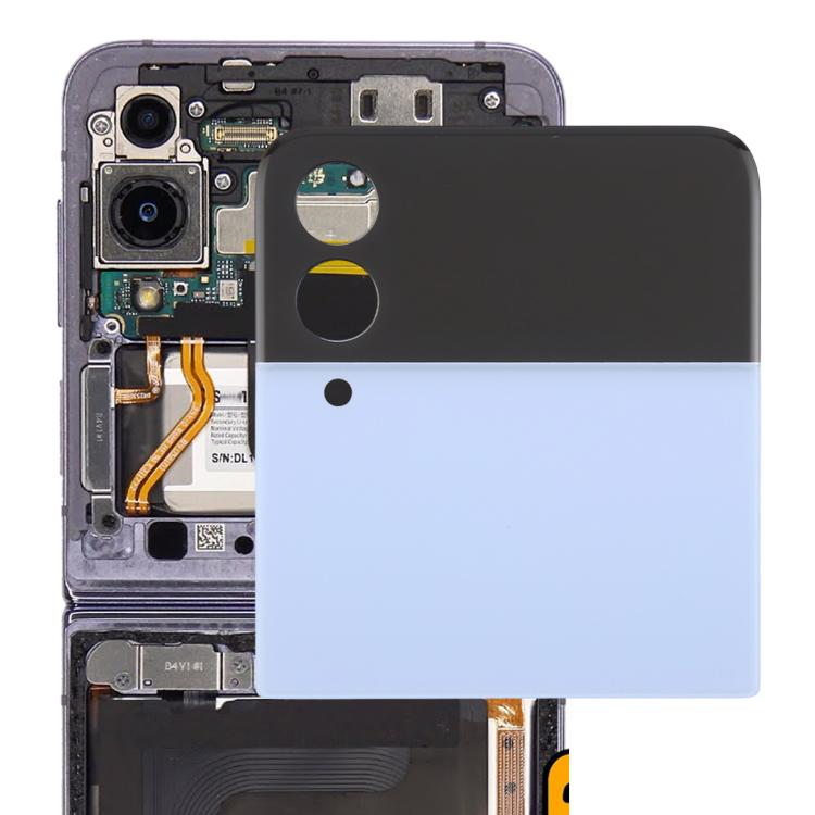 For Samsung Galaxy Z Flip4 SM-F721B Original LCD Secondary Screen with Digitizer Full Assembly (Blue)