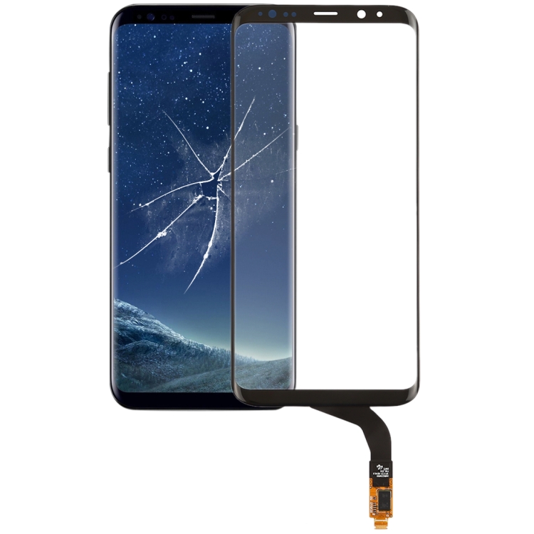 

For Galaxy S8+ Touch Panel (Black)