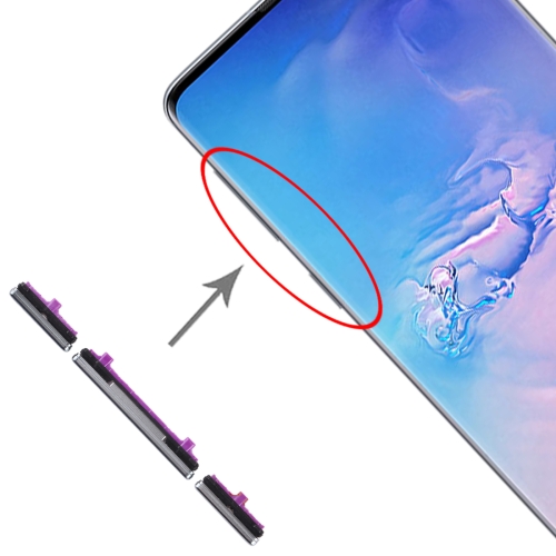 

For Galaxy S10 / Galaxy S10+ 10 Set Side Keys(Green)