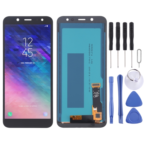 TFT LCD Screen for Galaxy A6 (2018) A600F with Digitizer Full Assembly (Black)