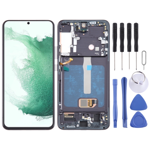 

For Samsung Galaxy S22+ 5G SM-S906B 6.55 inch OLED LCD Screen Digitizer Full Assembly with Frame (Black)