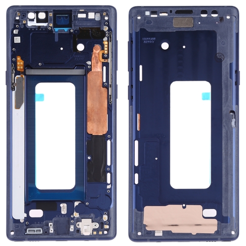 

For Samsung Galaxy Note9 SM-N960F/DS, SM-N960U, SM-N9600/DS Middle Frame Bezel Plate with Side Keys (Blue)