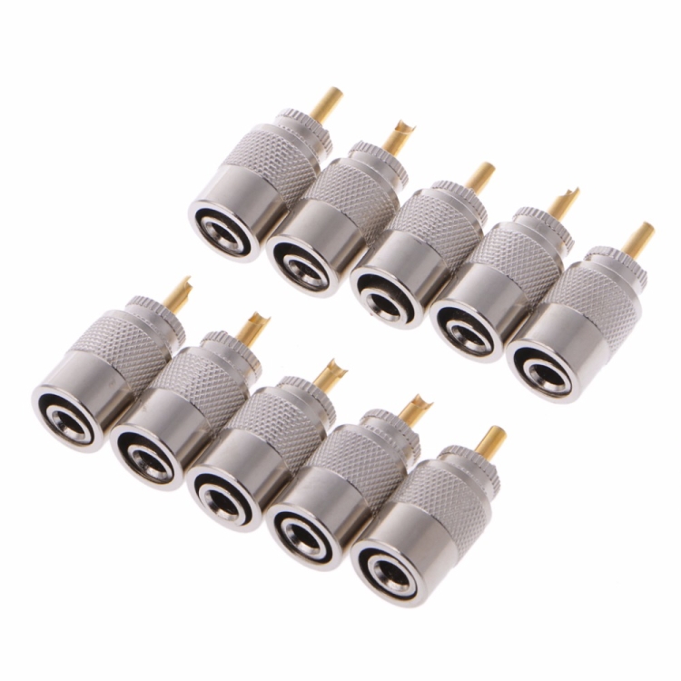 thumbnail image 2 of Gold Plated RCA Male Crimp Connector – For RG174, RG179, RG316, RG188 Coax Cable 2 of 2