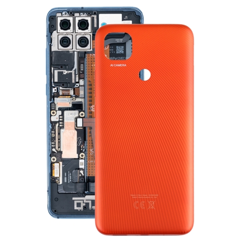 

Original Battery Back Cover for Xiaomi Redmi 9C/Redmi 9C NFC/Redmi 9 (India)/M2006C3MG,M2006C3MNG,M2006C3MII,M2004C3MI(Orange)