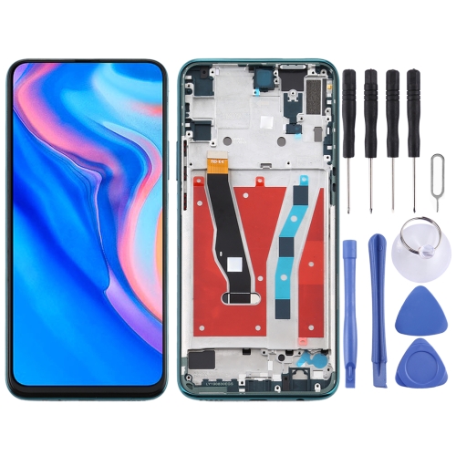 

LCD Screen and Digitizer Full Assembly with Frame for Huawei Y9 Prime (2019)(Green)