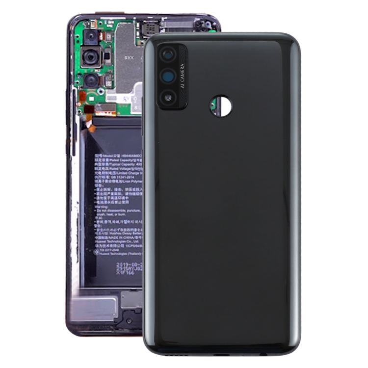

Battery Back Cover with Camera Lens Cover for Huawei P smart 2020(Black)