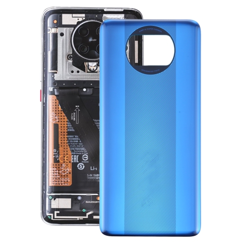 

Original Battery Back Cover for Xiaomi Poco X3 / Poco X3 NFC M2007J20CG / M2007J20CT(Blue)