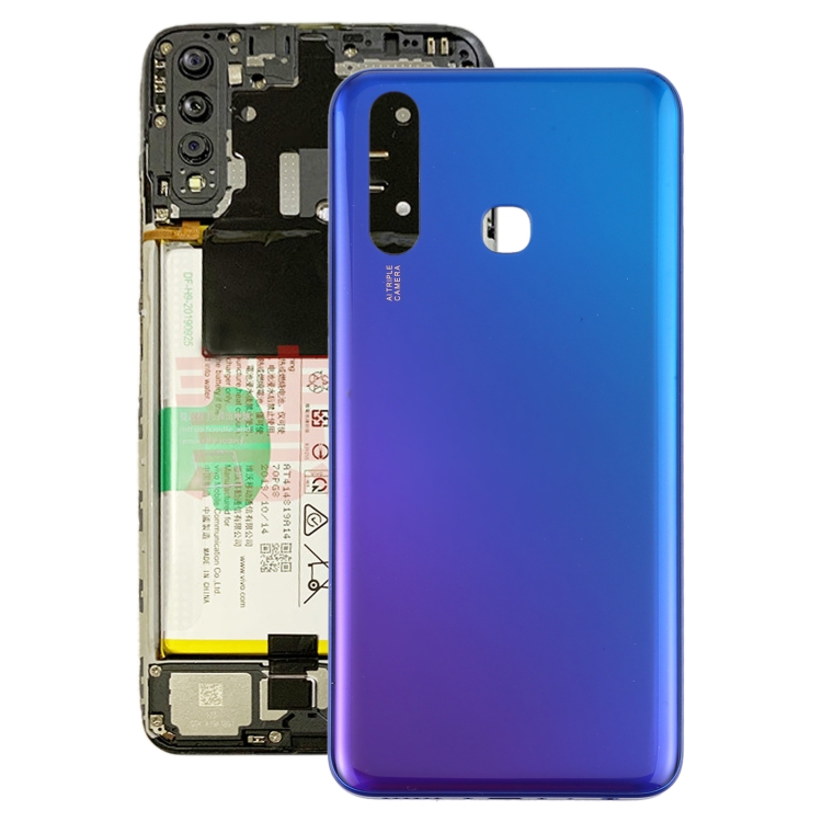 For Vivo Y5s(China) V1934A V1934T Battery Back Cover (Blue)