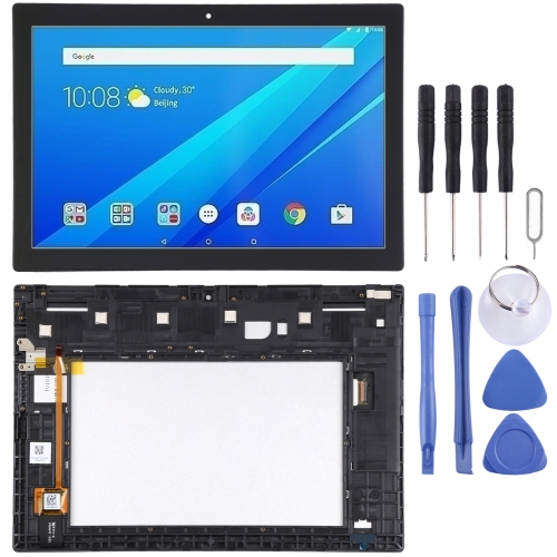 

LCD Screen and Digitizer Full Assembly with Frame for Lenovo TAB4/TB-X304F/TB-X304L/TB-X304N/TB-X304X/TB-X304 (Black)