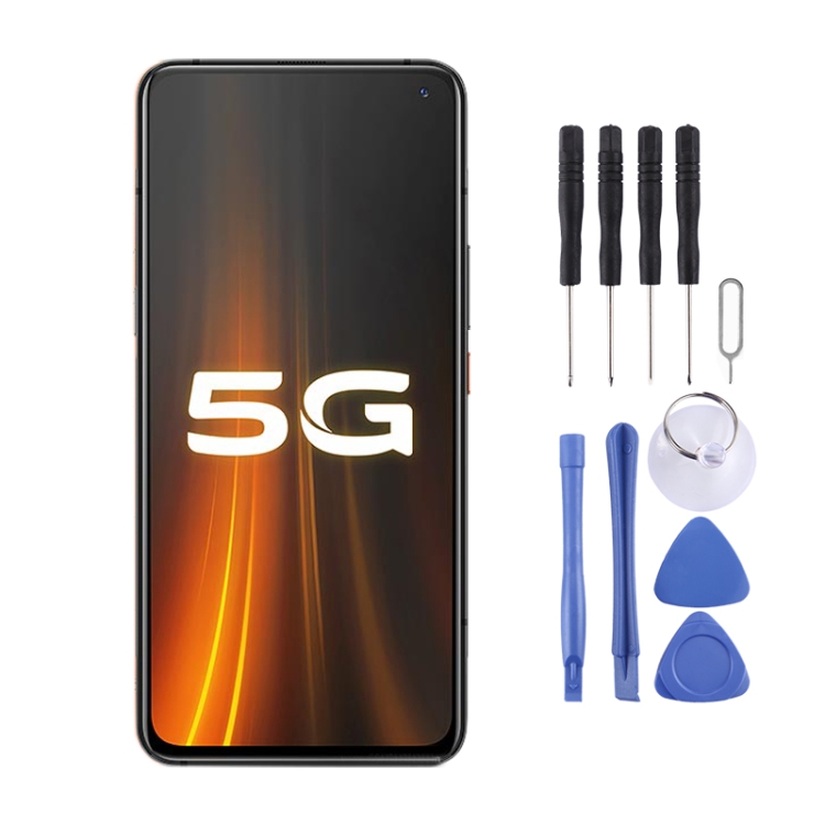 オリジナル AMOLED LCD スクリーン Vivo iQOO 3 5G V1955A