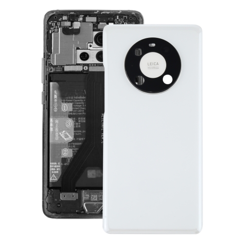 

Original Battery Back Cover with Camera Lens Cover for Huawei Mate 40 Pro(White)
