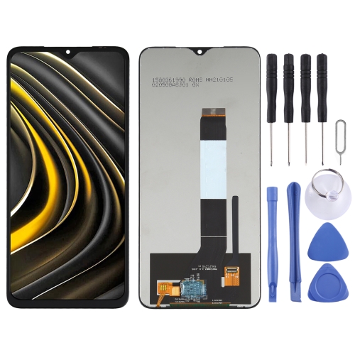 

TFT LCD Screen for Xiaomi Redmi Note 9 4G/Poco M3 M2010J19SC M2010J19CG Digitizer Full Assembly with Frame