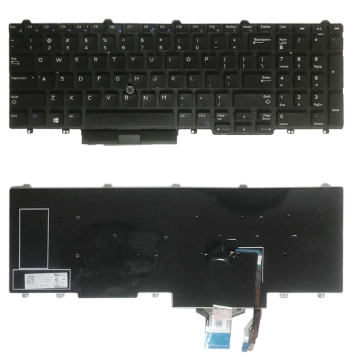 

US Version Keyboard for Dell Latitude E5550 5570 5580 5590 Precision 3510 3520 3530 7510 7520 7530 7710 7720