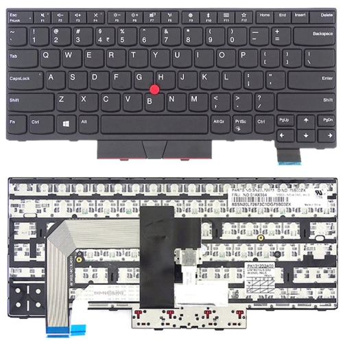 Lenovo ThinkPad T470 T480 A475 A485 01HX459 01ax364用USバージョンキーボード