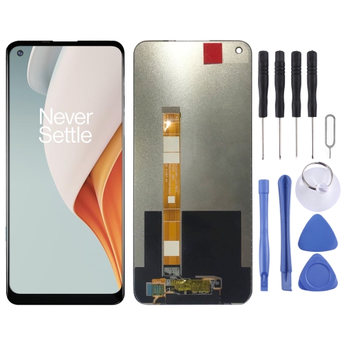 For OnePlus Nord N100 with Digitizer Full Assembly TFT LCD Screen (Black)