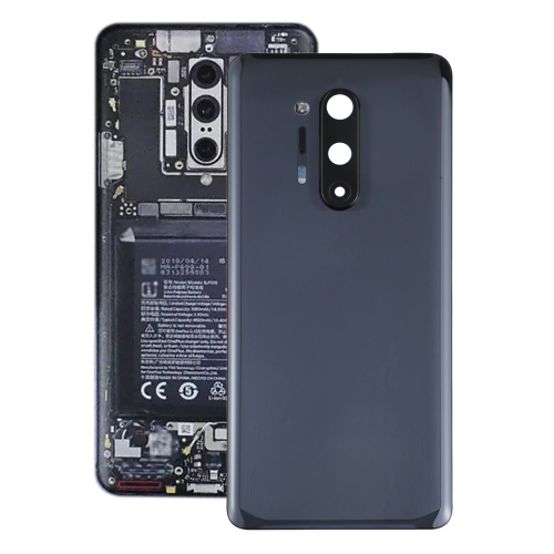 

For OnePlus 8 Pro Battery Back Cover with Camera Lens Cover (Black)