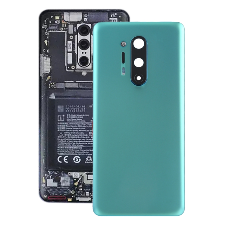 

Battery Back Cover with Camera Lens Cover for OnePlus 8 Pro(Green)