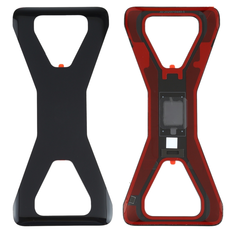 

Original Battery LOGO Glass Back Cover for Xiaomi Black Shark 3(Black)