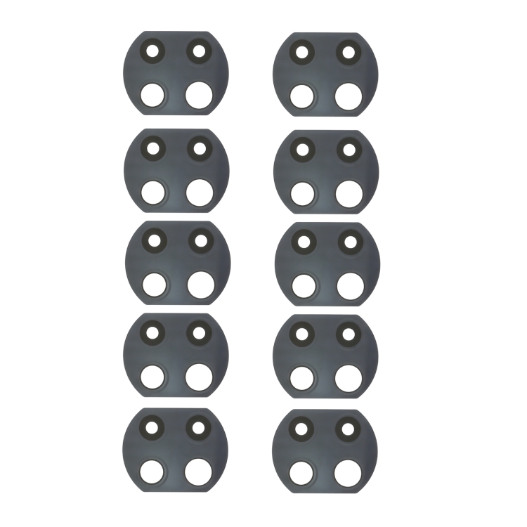 

10 PCS Back Camera Lens for Xiaomi Redmi Note 9 Pro 5G M2007J17C
