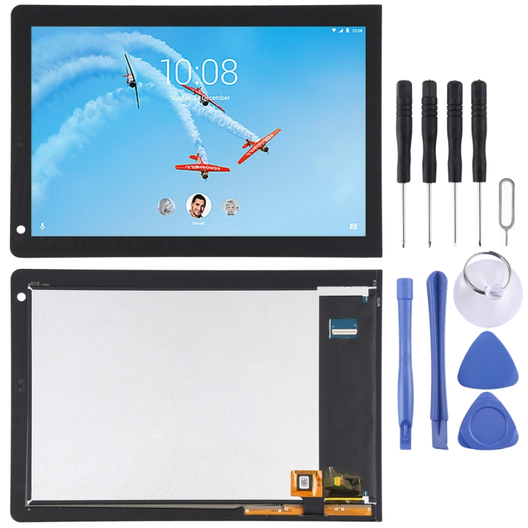 

10 Pin OEM LCD Screen for Lenovo SD-X701B with Digitizer Full Assembly (Black)
