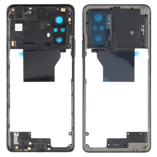 

Original Middle Frame Bezel Plate for Xiaomi Redmi Note 10 Pro Max / Redmi Note 10 Pro / Redmi Note 10 Pro (India) M2101K6P M2101K6G M2101K6I(Black)