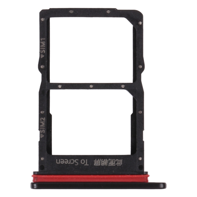 

SIM Card Tray + SIM Card Tray for Huawei Nova 8 SE (Black)