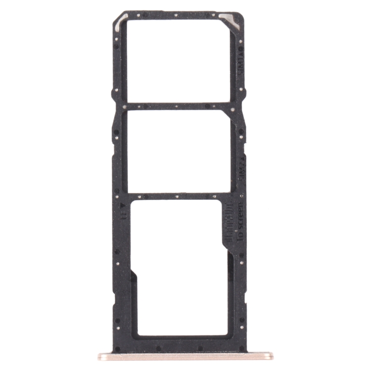 

SIM Card Tray + SIM Card Tray + Micro SD Card Tray for Huawei P Smart 2021 (Gold)
