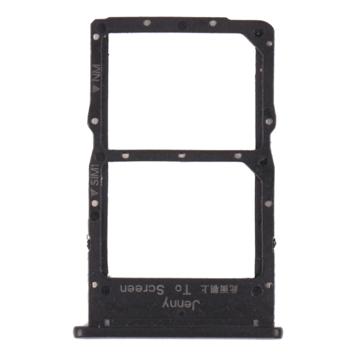 

SIM Card Tray + NM Card Tray for Huawei Nova 7i (Black)