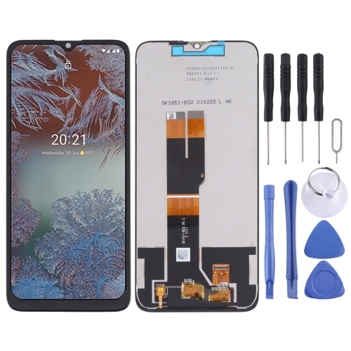 LCD Screen and Digitizer Full Assembly for Nokia G10 / G20(Black) oled lcd screen for samsung galaxy a71 sm a715 6 39 inch digitizer full assembly with frame black