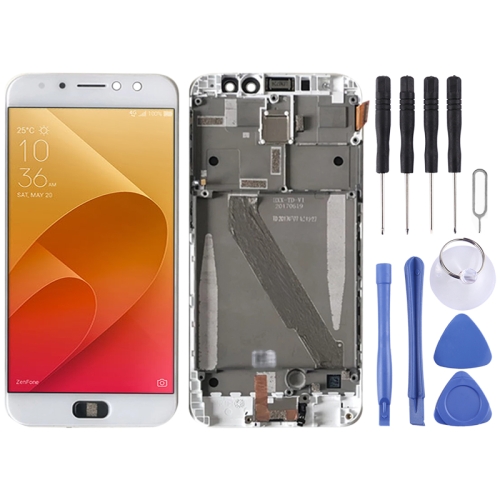

LCD Screen and Digitizer Full Assembly with Frame for Asus ZenFone 4 Selfie Pro ZD552KL Z01MD (White)