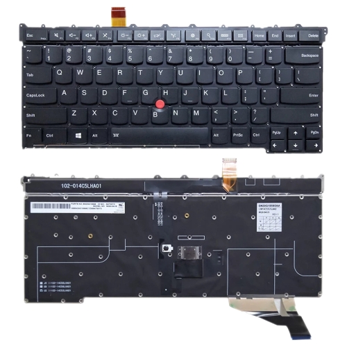 US Version Keyboard With Back Light for Lenovo Thinkpad X1 Carbon 3rd Gen 2015