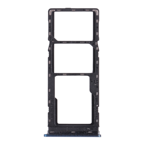 

SIM Card Tray + SIM Card Tray + Micro SD Card Tray for Infinix Hot 9 X655C X655 X655D(Blue)