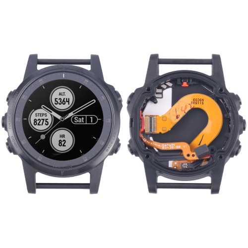 

LCD Screen and Digitizer Full Assembly With Frame for Garmin Fenix 5S Plus Sapphire Version (Black)