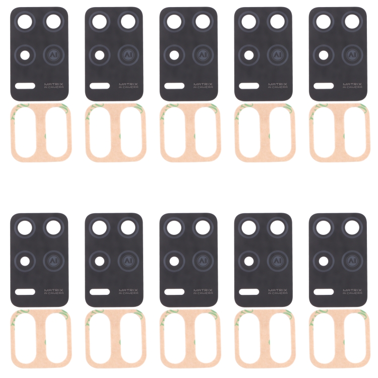 

10 PCS Back Camera Lens for OPPO Realme 8 5G RMX3241