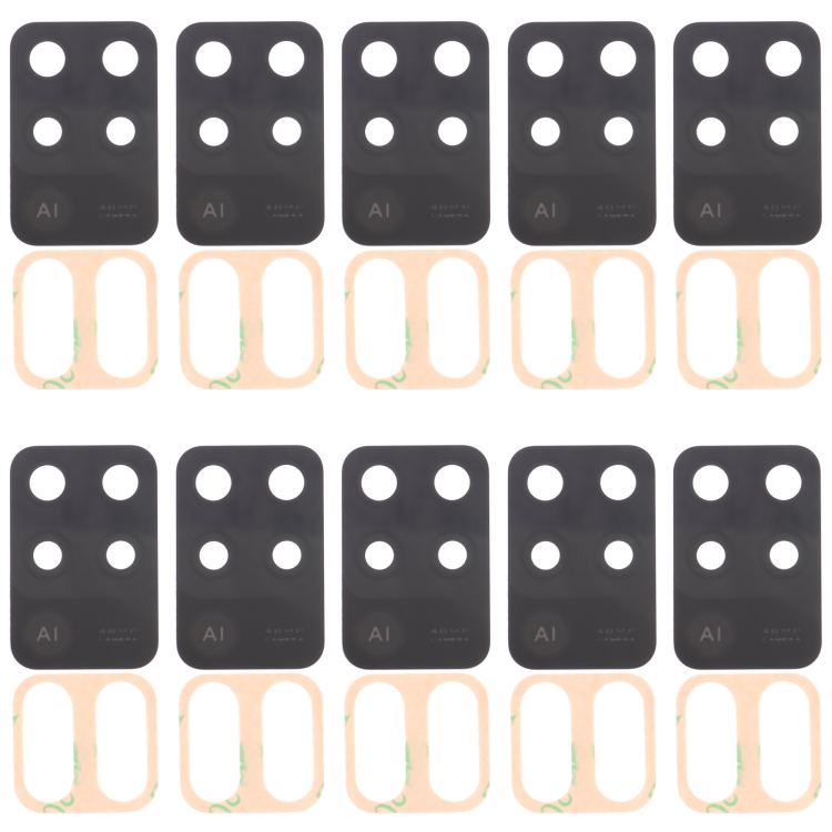 

10 PCS Back Camera Lens for OPPO F19 Pro CPH2285