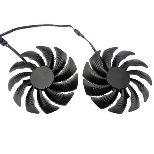 

1 Pair 88MM 4 Pin Computer Graphics Card Cooling Fan For Gigabyte GeForce GTX1060 1070 GTX1050ti GTX960 RX570 RX470