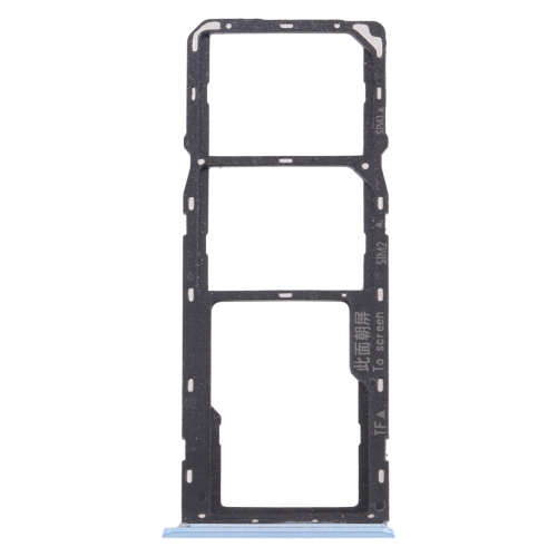 

SIM Card Tray + SIM Card Tray + Micro SD Card Tray for OPPO Realme C12 RMX2189 (Blue)