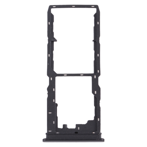 

For vivo Y30 (China) / Y20s V2034A SIM Card Tray + SIM Card Tray + Micro SD Card Tray (Black)