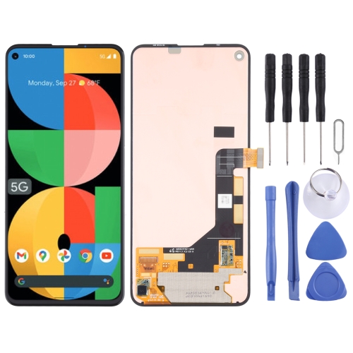 

Original Super AMOLED LCD Screen for Google Pixel 5a 5G with Digitizer Full Assembly